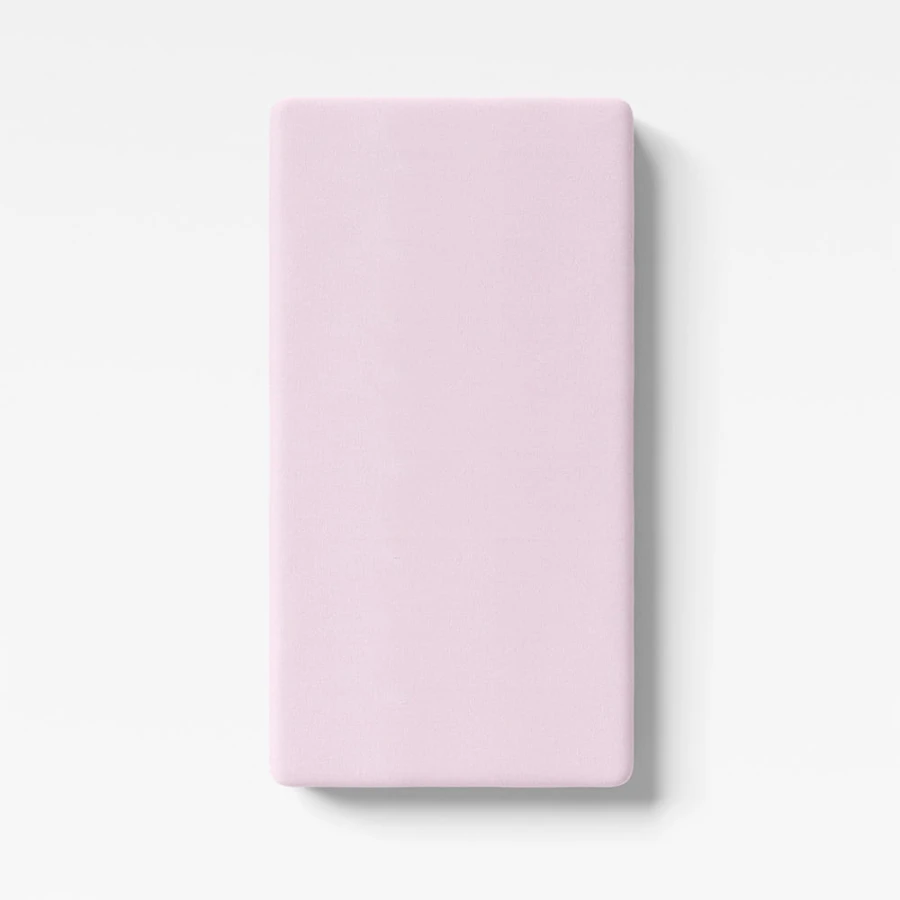 Frottee-Spannbettlaken rosa