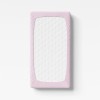Frottee-Spannbettlaken rosa