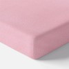 Frottee-Spannbettlaken rosa