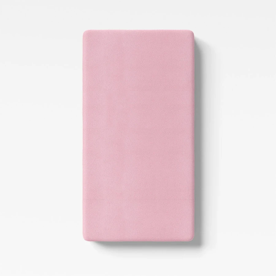 Frottee-Spannbettlaken rosa