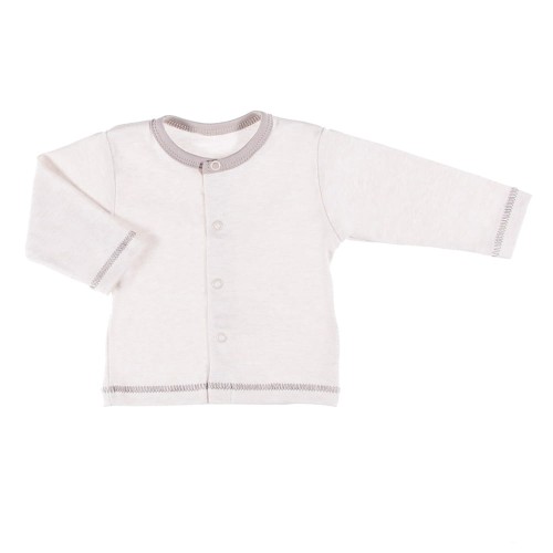 Kimono shirt EMU beige/melange