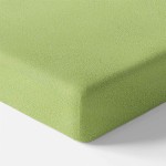 Sheet frotte green