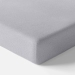 Sheet frotte gray