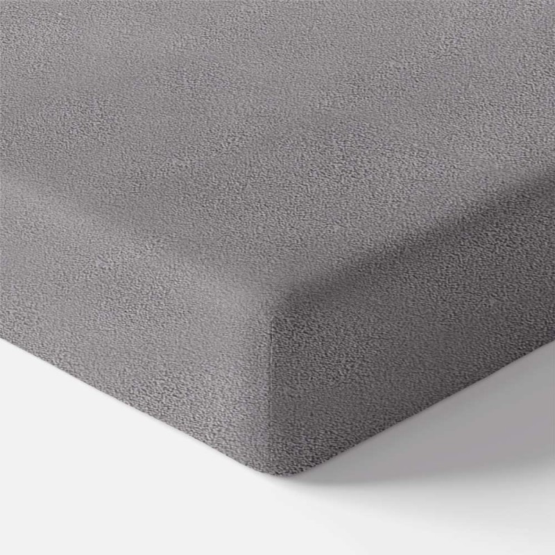 Sheet frotte dark gray