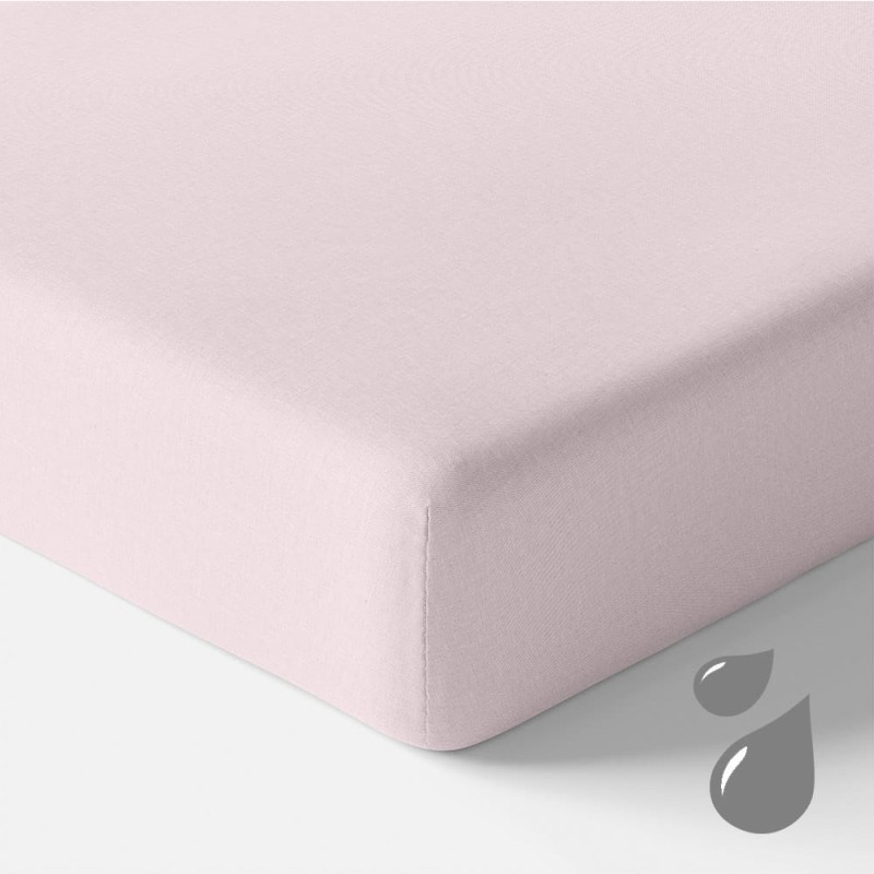 Waterproof sheet light pink