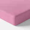Kinder Spannbettlaken aus Baumwolle, rosa
