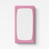 Kinder Spannbettlaken aus Baumwolle, rosa