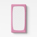 Kinder Spannbettlaken aus Baumwolle, rosa