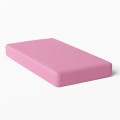 Kinder Spannbettlaken aus Baumwolle, rosa