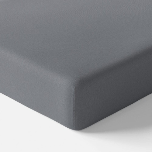 Graues Baumwoll-Kinder-Spannbettlaken 140x70