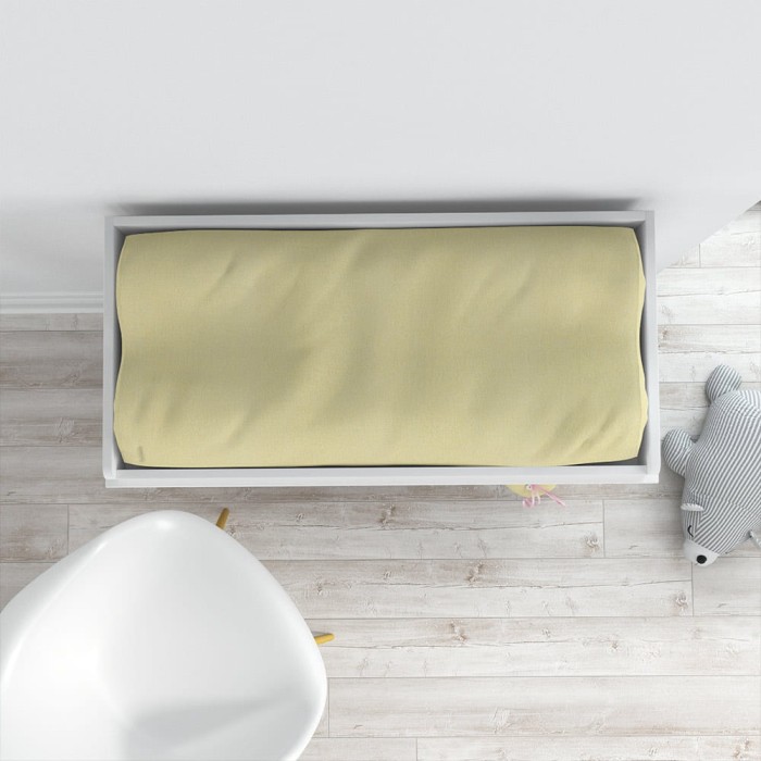 Wickelauflagenbezug, gelb, 50x70