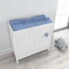Dunkle blaue Wickelauflagenbezug 50x70