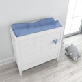 Changing cover dark blue 50x70