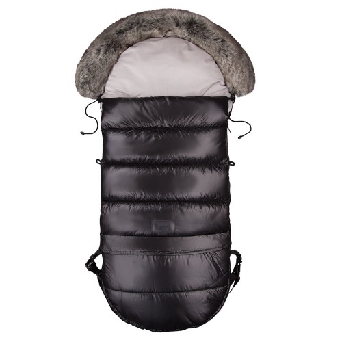 Schlafsack für Kinderwagen EEVI 3W1 schwarz 6-36 MCY