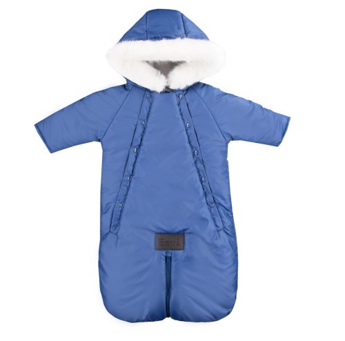 Snowsuit EEVI blue 0-6 Mth