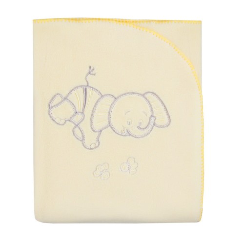 Blanket FLEECE yellow