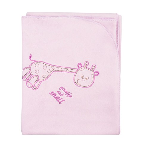 Fleece-Decke violett