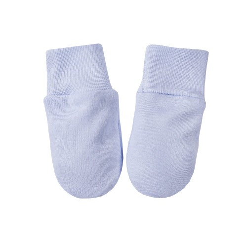 Babyhandschuhe, Kratzhandschuh, blau
