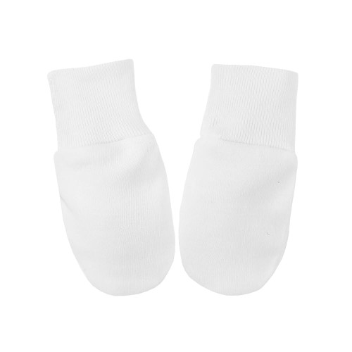 Babyhandschuhe, Kratzhandschuh, weiß