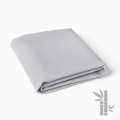 Wasserdichtes Bambus-Baby-Spannbetttuch, grau