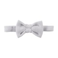 Baby bow-tie light gray