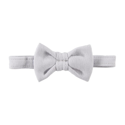 Baby bow-tie light gray