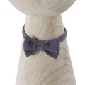 Elegante, glatte Kinderfliege in Graphit