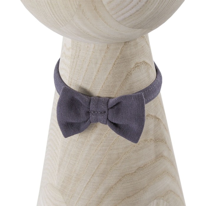 Elegante, glatte Kinderfliege in Graphit