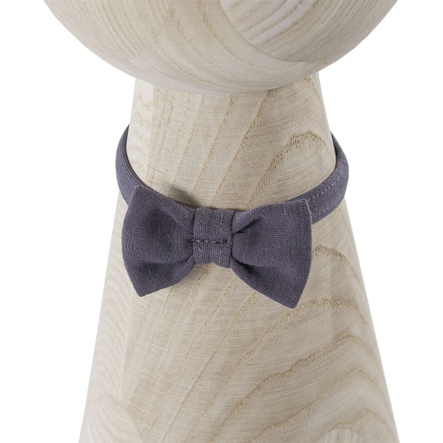 Elegante, glatte Kinderfliege in Graphit