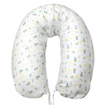 Kissenbezug für Schwangere, weiß, Hunde