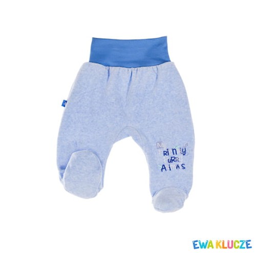 HALF-ROMPERS FOREST VELOUR BLUE 074