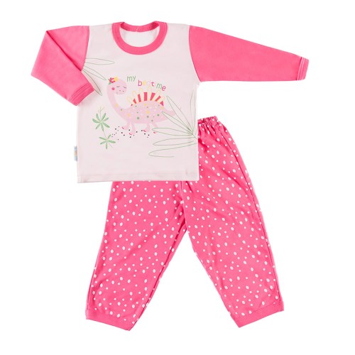 Kinderpyjama LITTLE MOON rosa